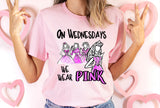 On Wednesdays we wear pink  / princess t-shirt