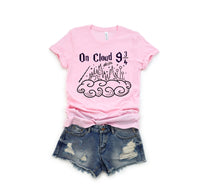 Cloud 9 and three quarters / Wizard tee shirt