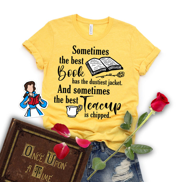 Belle's wedding vows / Dustiest Cover and Chipped Teacup /  Once upon a Time shirt