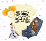 Some places are worth melting for shirt