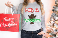CHRISTMAS Milk and Wookies tee shirt