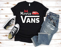 Minnie Vans parody tee