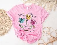 MOUSE Flower and Garden tee shirt