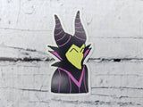 Mistress of ALL EVIL - Villain Doodle magnet with Horns