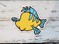 Little Guppie fish DOODLE Magnet