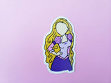 Tangled Princess Doodle Magnet (BLONDE)