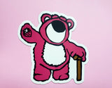 Evil Strawberry bear doodle Magnet