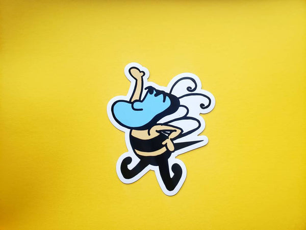 Little Magical Bee - Doodle magnet
