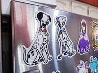 Dalmatian MALE doodle magnet