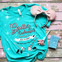 ENCHANTED Cleaning Company t-shirt - Happy little working song