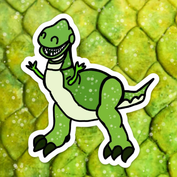 Dino toy / t-rex doodle magnet