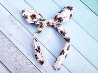 Painting the Roses Red Knotty bow / Knotted headband / Wonderland