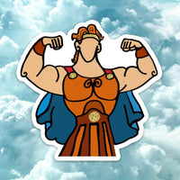 Greek hero god Doodle magnet