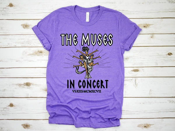 The MUSES in Concert t-shirt by Once Upon a Tee Shirt /  Zero to Hero / Bless my Soul