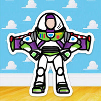 Space ranger Toy - Doodle Magnet